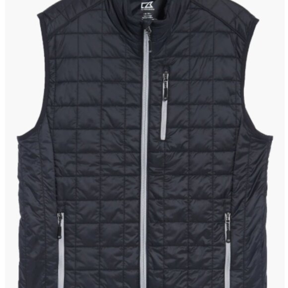Cutter & Buck – Rainier Insulated Puffer Vest – Black L NWT - Picture 5 of 16